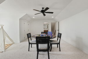 Fourth bedroom, ideal as a guest suite or playroom