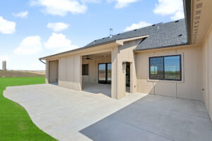 Back patio