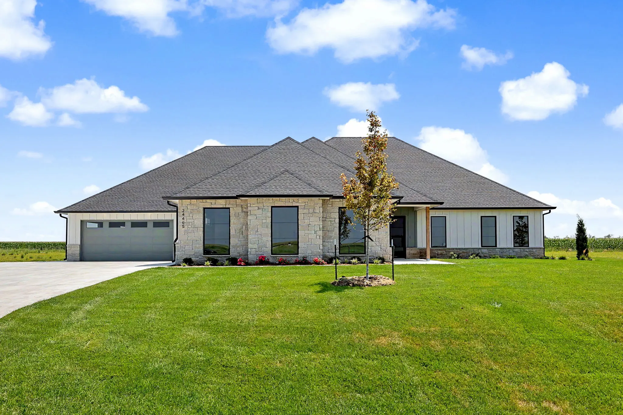 Front exterior view of 24465 Stonebottom Court