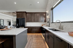 Beautiful built-in cabinetry and generous counter space
