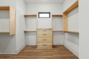 Closet off the master bath